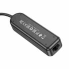 BOROFONE DH6 Multi-function 4 in 1 USB to USB 3.0 x 3, RJ45 Gigabit Ethernet Adapter, Length:0.2m(Black) - 3