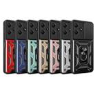 For Redmi 12 5G Sliding Camera Cover Design TPU+PC Phone Case(Red) - 2