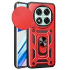 For Redmi Note 14 Pro 5G Sliding Camera Cover Design TPU+PC Phone Case(Red) - 1