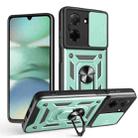 For Redmi A5 4G 171.7mm Sliding Camera Cover Design TPU+PC Phone Case(Green) - 1