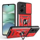 For Redmi A5 4G 173.3mm Sliding Camera Cover Design TPU+PC Phone Case(Red) - 1