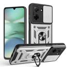 For Redmi A5 4G 173.3mm Sliding Camera Cover Design TPU+PC Phone Case(Silver) - 1