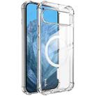 For Google Pixel 9 Pro XL IMAK Space Shield PC + TPU Airbag Shockproof MagSafe Phone Case(Transparent) - 1