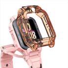 For Xiaotiancai Z6P Half Coverage Hollow TPU Watch Protective Case(Transparent Orange) - 2