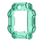 For Xiaotiancai Z7S Half Coverage Hollow TPU Watch Protective Case(Transparent Green) - 1