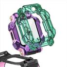 For Xiaotiancai Z7S Half Coverage Hollow TPU Watch Protective Case(Transparent Green) - 3