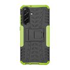 For Samsung Galaxy A36 5G Tire Texture TPU + PC Phone Case with Holder(Green) - 3