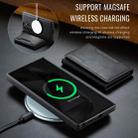 For Samsung Galaxy S24 Ultra 5G DG.MING MAGKING-K2 Series MagSafe RFID Card Bag Detachable Phone Case(Black) - 2