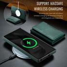 For Samsung Galaxy S24 Ultra 5G DG.MING MAGKING-K2 Series MagSafe RFID Card Bag Detachable Phone Case(Green) - 2