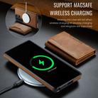 For Samsung Galaxy S25 Ultra 5G DG.MING MAGKING-K2 Series MagSafe RFID Card Bag Detachable Phone Case(Brown) - 3