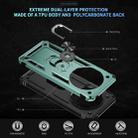 For Redmi 14C 4G Shockproof TPU + PC Phone Case with Holder(Dark Green) - 3