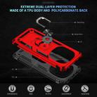 For Redmi Note 14 Pro 5G Shockproof TPU + PC Phone Case with Holder(Red) - 3