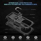 For Redmi Note 14 Pro+ 5G Shockproof TPU + PC Phone Case with Holder(Black) - 3