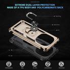 For Redmi Note 14 Pro+ 5G Shockproof TPU + PC Phone Case with Holder(Gold) - 3