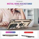 For Redmi Note 14 5G Shockproof TPU + PC Phone Case with Holder(Gold) - 3