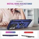 For Redmi Note 14 5G Shockproof TPU + PC Phone Case with Holder(Blue) - 3