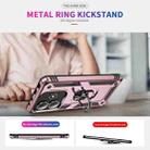 For Redmi Note 14 5G Shockproof TPU + PC Phone Case with Holder(Rose Gold) - 3