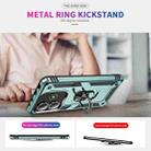 For Redmi Note 14 5G Shockproof TPU + PC Phone Case with Holder(Dark Green) - 3