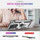 For Redmi Note 14 5G Shockproof TPU + PC Phone Case with Holder(Silver) - 3