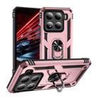 For Xiaomi 15 Shockproof TPU + PC Phone Case with Holder(Rose Gold) - 1