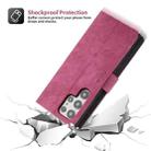 For Samsung Galaxy S22 Ultra 5G POLA Dual-color Zipper Wallet RFID Leather Phone Case(Purple Pink) - 3