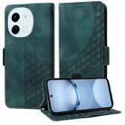 For Tecno Spark 30 5G / Pova 6 Neo 5G Embossed Rhombus Starry Leather Phone Case(Green) - 1