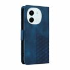 For Tecno Spark 30 5G / Pova 6 Neo 5G Embossed Rhombus Starry Leather Phone Case(Blue) - 3