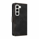 For Infinix Hot 50 4G Embossed Rhombus Starry Leather Phone Case(Black) - 3