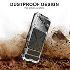 For iPhone 16 Pro Max Life Waterproof Dustproof Shockproof Phone Case(Silver) - 3