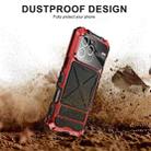 For iPhone 16 Pro Life Waterproof Dustproof Shockproof Phone Case(Red) - 3