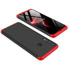 For Huawei P40 Lite E GKK Three Stage Splicing Full Coverage PC Protective Case(Black Red) - 3