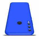 For Huawei P40 Lite E GKK Three Stage Splicing Full Coverage PC Protective Case(Blue) - 2