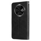 For Tecno Spark 30C Fashion Calf Texture Zipper Leather Phone Case(Black) - 3