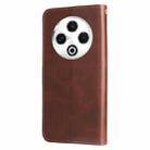 For Tecno Spark 30 4G Fashion Calf Texture Zipper Leather Phone Case(Brown) - 3