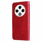 For Tecno Spark 30 4G Fashion Calf Texture Zipper Leather Phone Case(Red) - 3