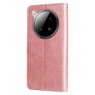 For Infinix Zero 40 4G / 5G Fashion Calf Texture Zipper Leather Phone Case(Rose Gold) - 3