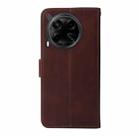 For Tecno Camon 30 4G / 5G Classic Calf Texture Flip Leather Phone Case(Brown) - 3