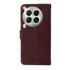 For Tecno Camon 30 Premier Classic Calf Texture Flip Leather Phone Case(Brown) - 3