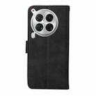 For Tecno Camon 30 Premier Classic Calf Texture Flip Leather Phone Case(Black) - 3