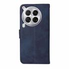 For Tecno Camon 30 Premier Classic Calf Texture Flip Leather Phone Case(Blue) - 3