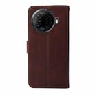 For Tecno Camon 30 Pro Classic Calf Texture Flip Leather Phone Case(Brown) - 3