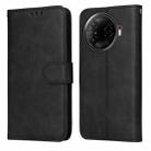 For Tecno Camon 30 Pro Classic Calf Texture Flip Leather Phone Case(Black) - 1