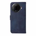 For Tecno Camon 30 Pro Classic Calf Texture Flip Leather Phone Case(Blue) - 3