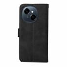 For Tecno Spark Go 1 / Pop 9 / Spark Go 2025 Classic Calf Texture Flip Leather Phone Case(Black) - 3