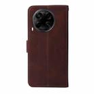 For Tecno Camon 30S / Camon 30S Pro Classic Calf Texture Flip Leather Phone Case(Brown) - 3