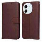 For Tecno Spark 30 5G / Pova 6 Neo 5G Classic Calf Texture Flip Leather Phone Case(Brown) - 1