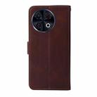 For Tecno Spark 30 Pro 4G Classic Calf Texture Flip Leather Phone Case(Brown) - 3