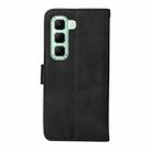 For Infinix Hot 50 5G Classic Calf Texture Flip Leather Phone Case(Black) - 3