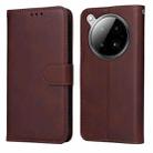 For Infinix Zero 40 4G / 5G Classic Calf Texture Flip Leather Phone Case(Brown) - 1