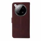 For Infinix Zero 40 4G / 5G Classic Calf Texture Flip Leather Phone Case(Brown) - 3